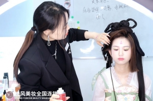悦风美妆学校——创意的绽放，艺术灵感的碰撞